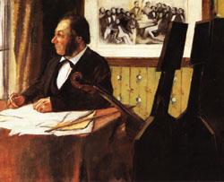 Edgar Degas Louis-Marie Pilet oil painting picture